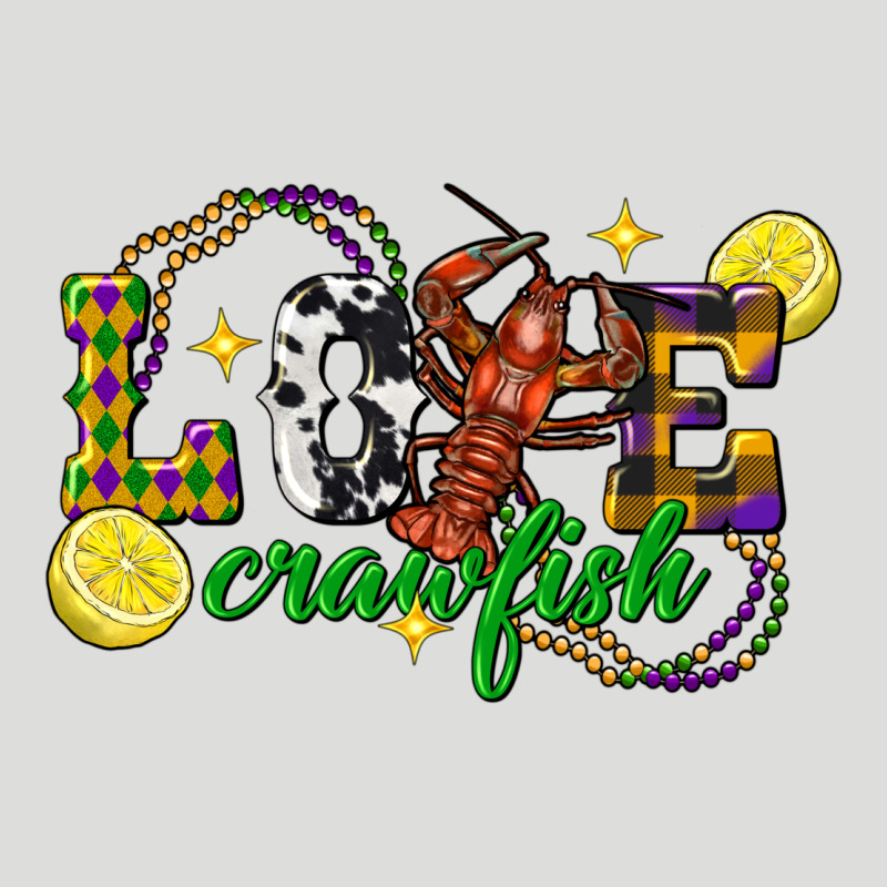 Mardi Gras Love Crawfish Zipper Hoodie by FaDigitalArtStudio | Teevron