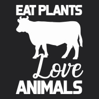 Eat Plants Love Animals Vintage Tee | Teevron