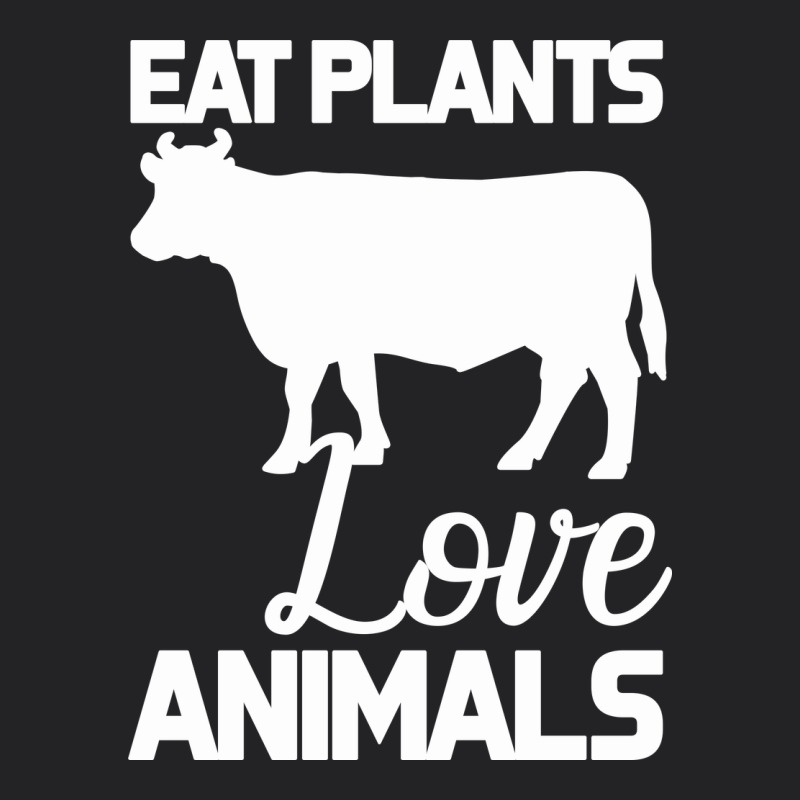 Eat Plants Love Animals Vintage Tee by Bettercallsaul | Teevron