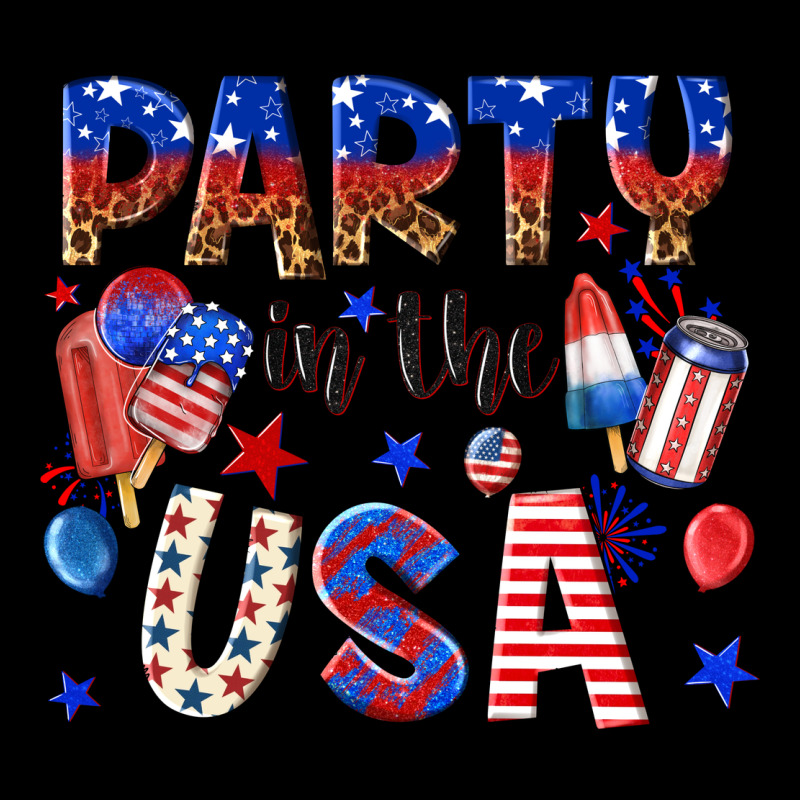 Party In The Usa Heavy Core Tee by NancyCooperArtShop | Teevron