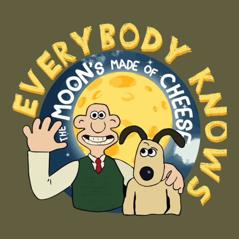Everybody Knows The Moons Made Of Cheese! Vintage Tee by trangStudio | Teevron
