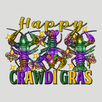 Happy Crawdi Gras Mardi Gras Crawfish Zipper Hoodie | Teevron