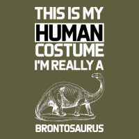 This Is My Human Costume Im Really A Brachiosaurus Vintage Tee | Teevron