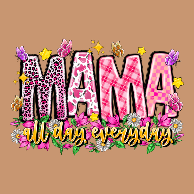 Mama All Day Everyday Heavyweight Hoodie by CowhideDigitalArt | Teevron