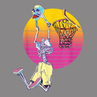 Basketball Player Halloween Pumpkin Skeletons Kids Boys Vintage Tee | Teevron