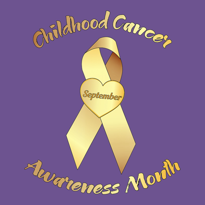 Childhood Cancer Awareness Children Cure Kids Vintage Tee by DesignPulse | Teevron