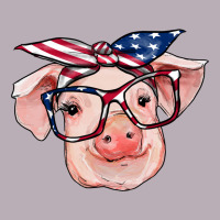American Flag With Pig Vintage Tee | Teevron