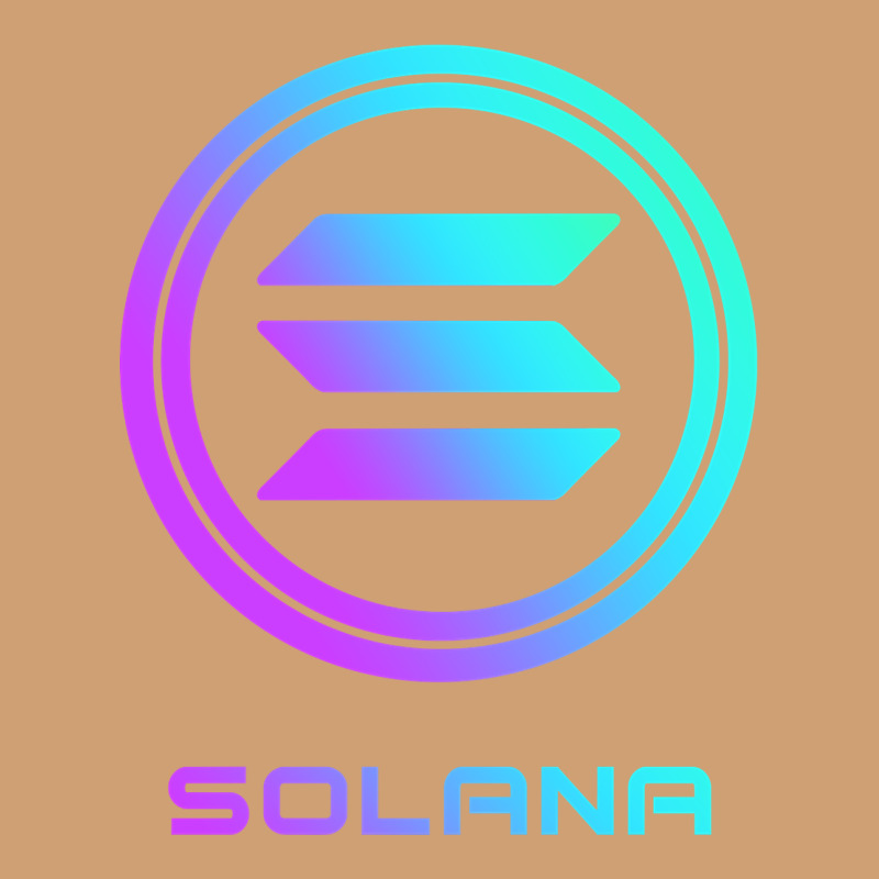 Solana Crypto Sol Coin Blockchain Decentralized Application Long Sleev Vintage Tee by DesignPulse | Teevron