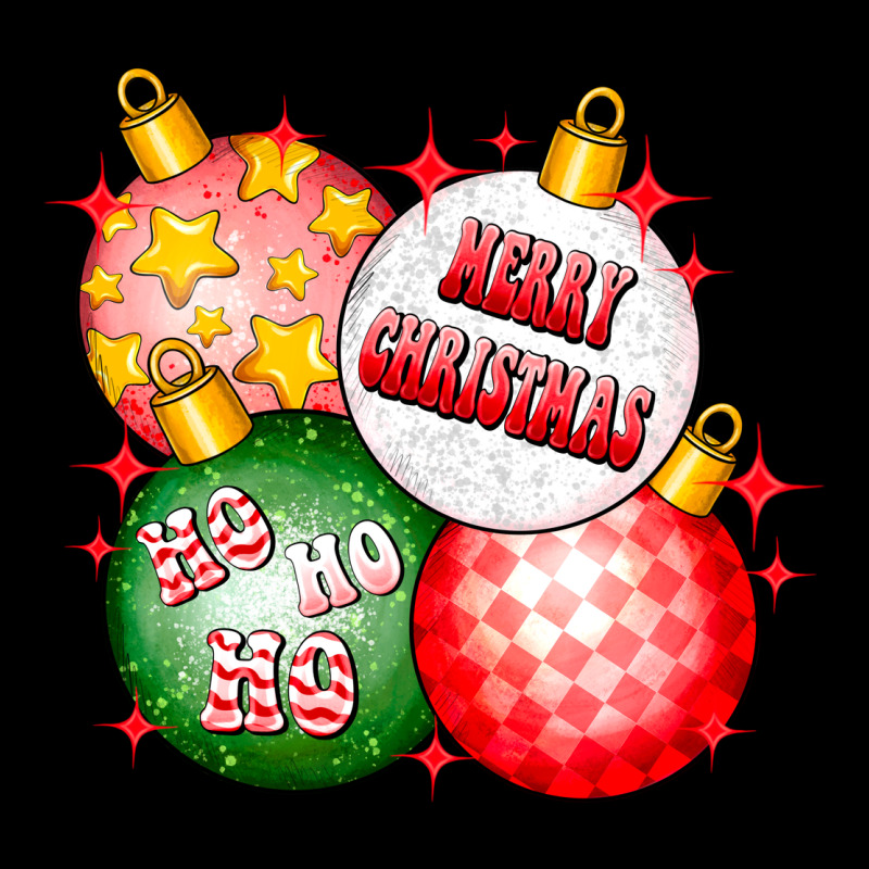 Merry Christmas Ball Premium Sweatshirt by CowhideDigitalArt | Teevron