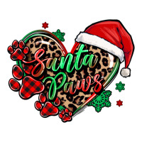 santa paws christmas heart | Teevron