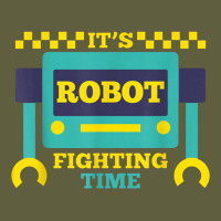 It's Robot Fighting Time Funny Robotics Engineer Battle Bots Vintage Tee | Teevron