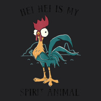 Moana Hei Hei Is My Spirit Animal Portrait Vintage Tee | Teevron