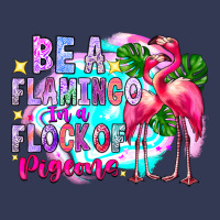 Bea Flamingo In A Flock Of Pigeons Heavyweight Hoodie | Teevron