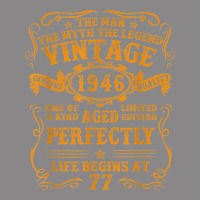 Vintage 1946 The Man Myth Legend 77 Year Old Birthday Gifts Vintage Tee | Teevron