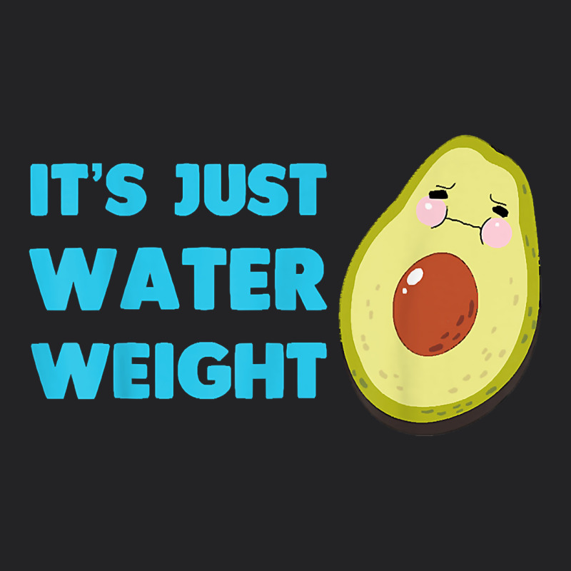 Nikocado Avocado Its Just Water Weight Diet Avocado T Shirt Vintage Tee by Craftify | Teevron
