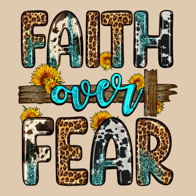 Faith Over Fear Heavyweight Sweatshirt by OliviaCreatesArt | Teevron