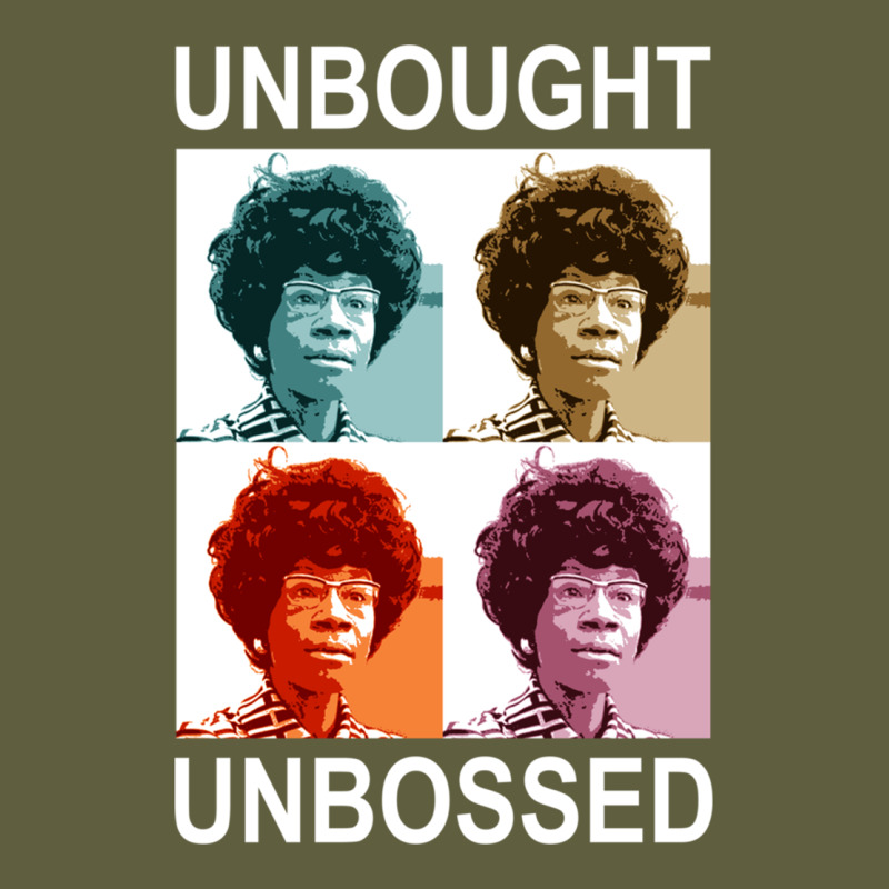 Unbought Unbossed Shirley Chisholm Retro Vintage Gift Long Sleeve T Sh Vintage Tee by ArtChic | Teevron