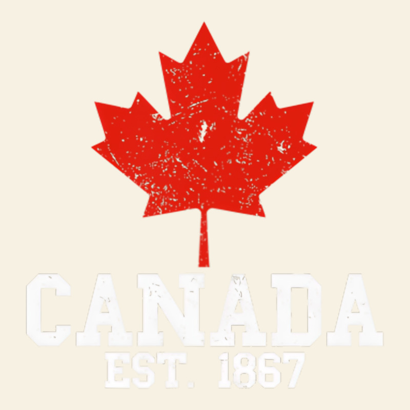 Vintage Canada Est.1867 Maple Leaf Canadian Flag R Vintage Tee by ArtChic | Teevron