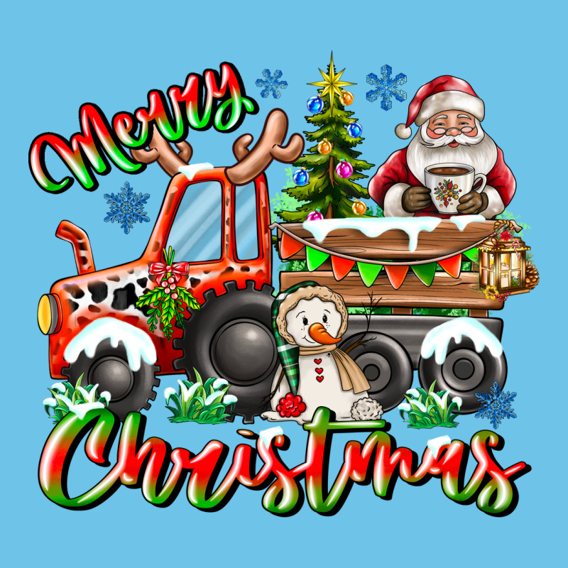 Merry Christmas  Tractor Premium Sweatshirt by CowhideDigitalArt | Teevron