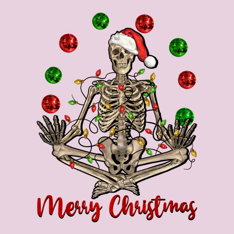 Merry Christmas Skeleton Ladies Tee by NancyCooperArtShop | Teevron