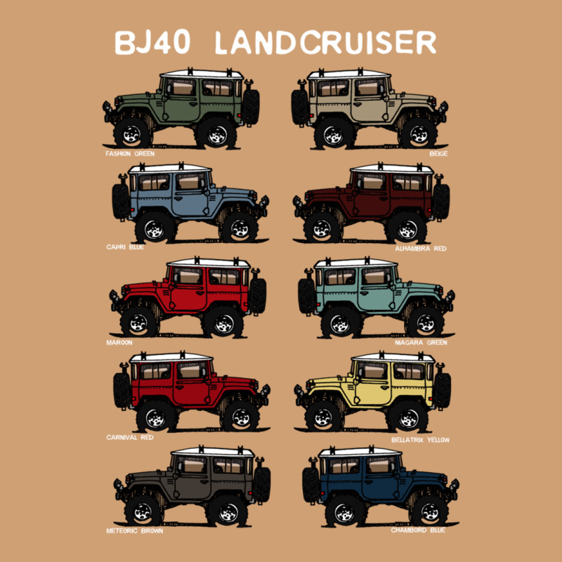 Bj4 Fj40 Landcruiser All Colors T-shirt Birthday Gift Vintage Tee by trangStudio | Teevron