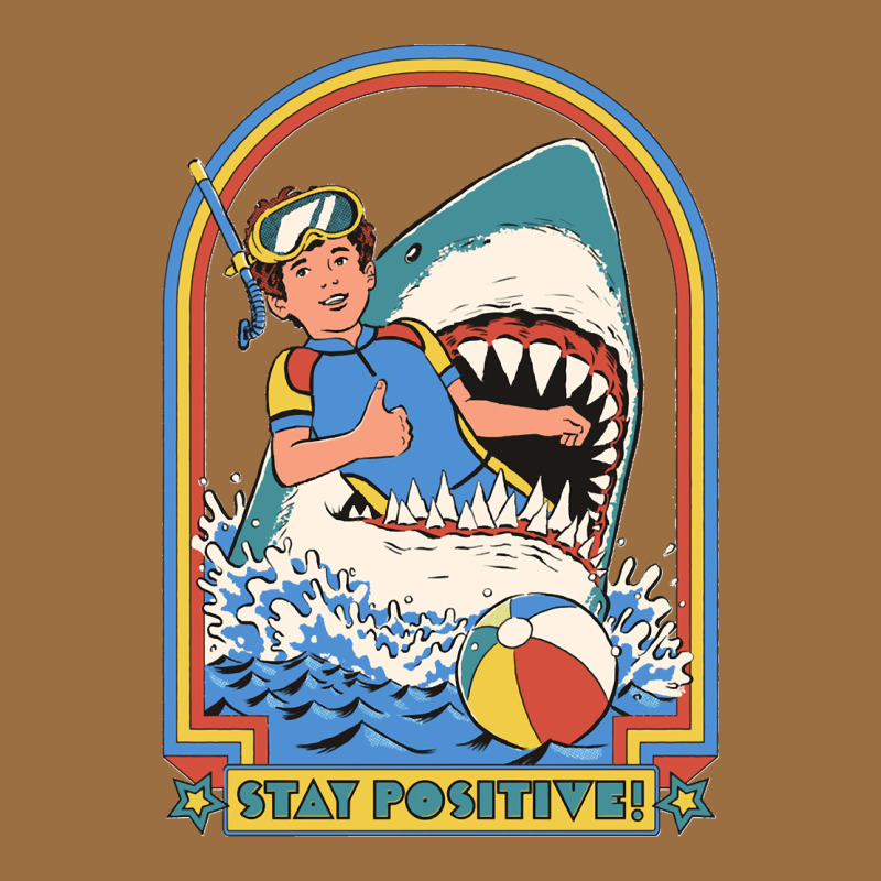 Stay Positive Classic Vintage Tee by FloraArt | Teevron