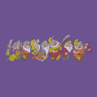 Snow White And The Seven Dwarfs Marching In Line Vintage Tee | Teevron