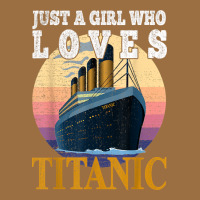 Ship Just A Girl Who Loves Titanic Boat Titanic Girls Woman T Shirt Vintage Tee | Teevron