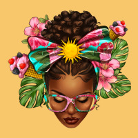 Afro Woman Summer Vintage Hoodie | Teevron