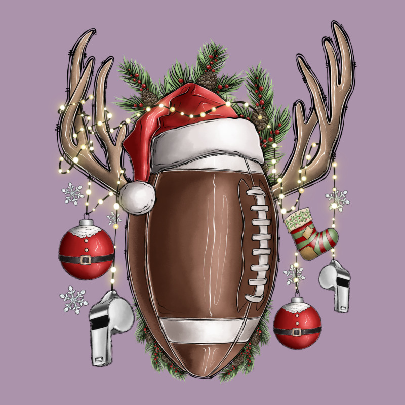 Christmas Football Heavyweight Hoodie by SublimationCraftShop | Teevron