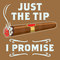 Just The Tip Cigar Smoker Gift Funny Cigar Smoking Vintage Tee | Teevron