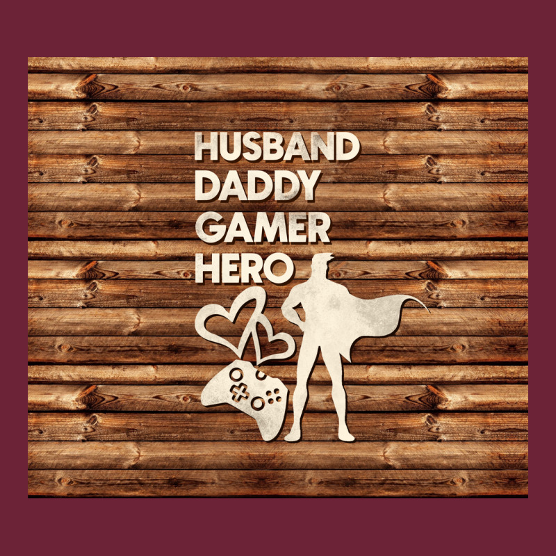 Husband Daddy Gamer Hero Long Sleeve Tee by TumblerDesignByShophia | Teevron