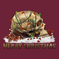 Merry Christmas Skull Long Sleeve Tee | Teevron