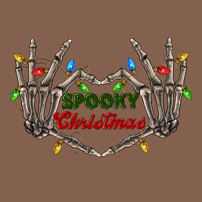 Spooky Christmas Skeleton Hands Zipper Hoodie by FaDigitalArtStudio | Teevron