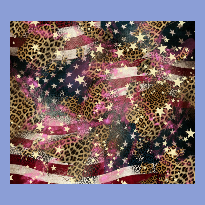 American Flag Leopard Pinktumbler Long Sleeve Tee by HowdyJamesFarm | Teevron