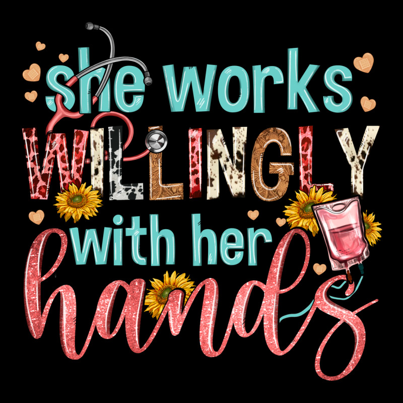 She Works Willingly With Her Hands Zipper Hoodie by FaDigitalArtStudio | Teevron