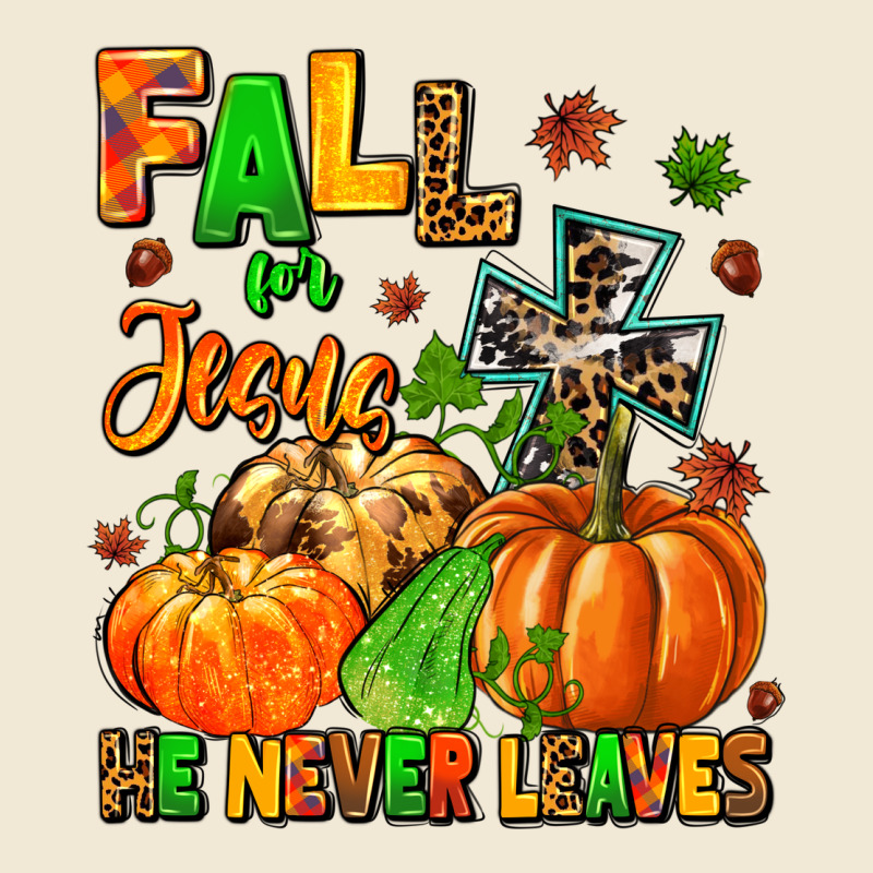 Fall For Jesus He Never Leaves Premium Tee by MaliasSmallBusiness | Teevron
