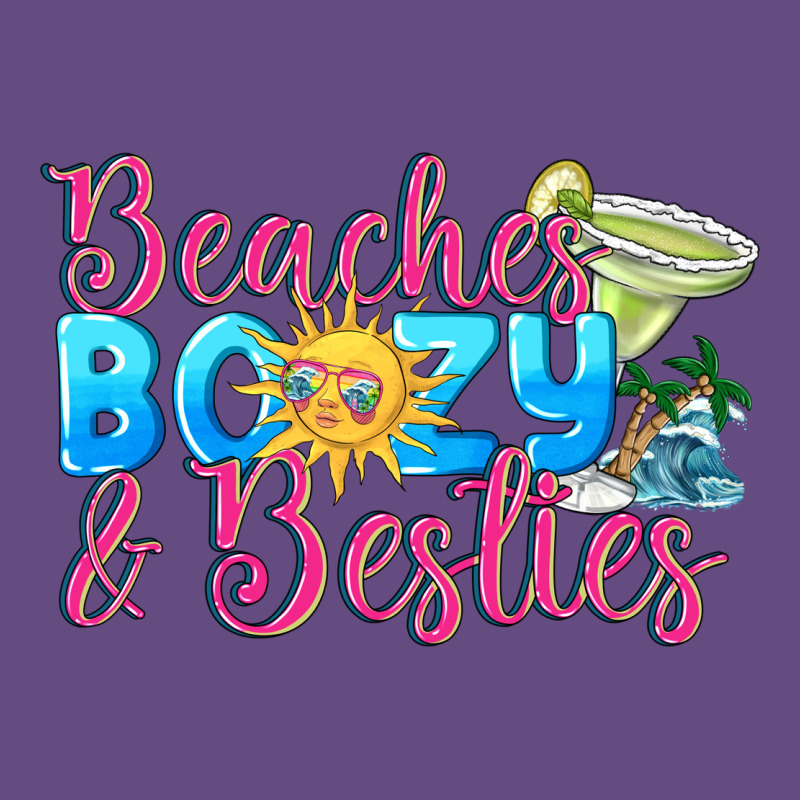 Beaches Boozy Besties Summer Vintage Hoodie by NancyCooperArtShop | Teevron