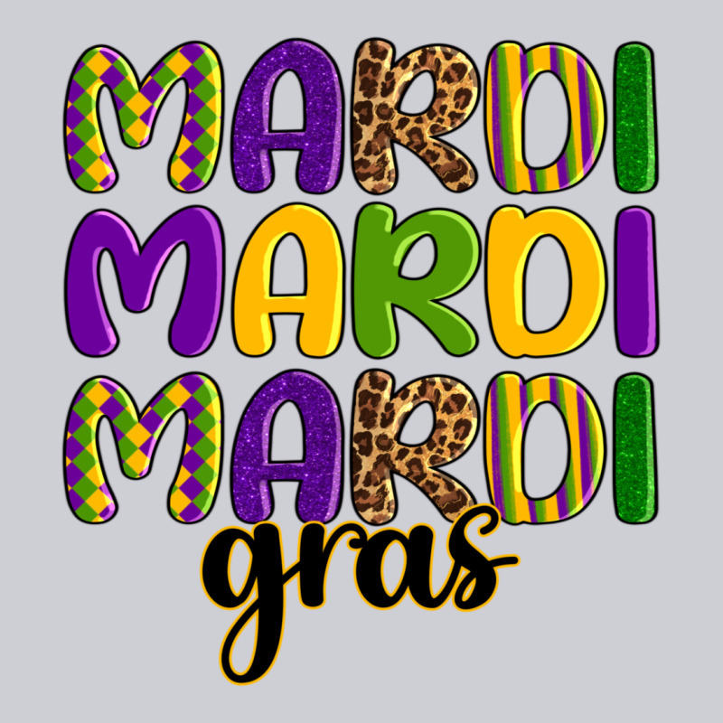 Mardi Mardi Mardi Gras Heavyweight Sweatshirt by OliviaCreatesArt | Teevron