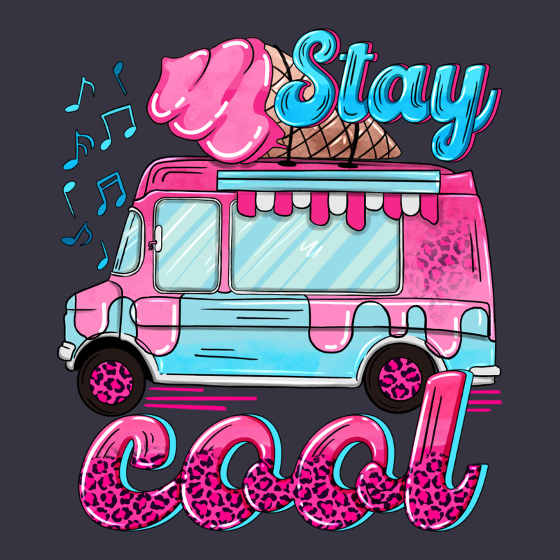 Stay Cool With Ice Cream Van Summer Vintage Hoodie by NancyCooperArtShop | Teevron