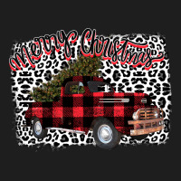 Merry Christmas Truck Classic Tee | Teevron