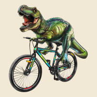 T Rex Dinosaur Riding Dinosaur Premium Tee | Teevron