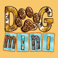 Dog Mini With Paw Vintage Hoodie | Teevron