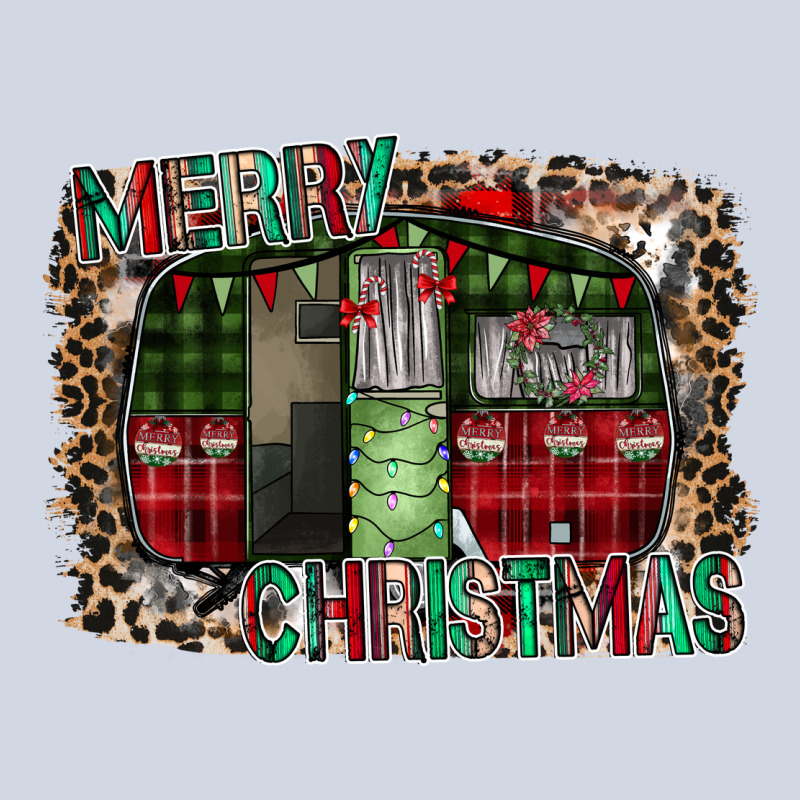 Merry Christmas Caravan Premium Sweatshirt by CowhideDigitalArt | Teevron