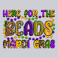 Here For The Beads Mardi Gras Heavyweight Sweatshirt | Teevron