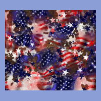 American Flag Sparkly  Tumbler Long Sleeve Tee | Teevron