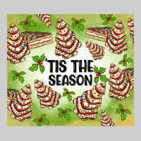 Tis The Season Christmas Tree Cake Premium Tee | Teevron