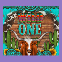 Wild One Longhorn Gemstones Cactus And Sunflowers Urban Hoodie | Teevron