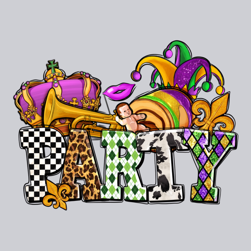 Mardi Gras  Party Olivia Heavyweight Sweatshirt by OliviaCreatesArt | Teevron