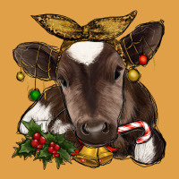 Christmas Baby Cow Premium Hoodie | Teevron